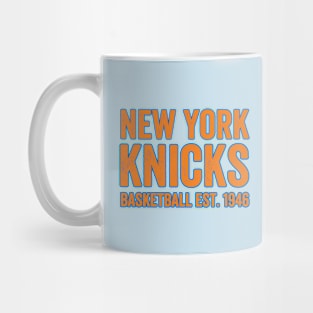 New York Knicks Est 1946 - Text Style Mug